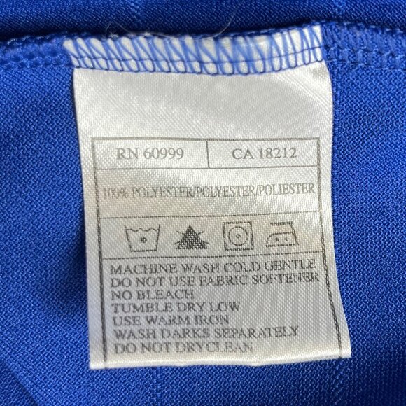 Antigua Golf Polo Shirt Bud Light Mens XL Blue Work Shirt - Picture 6 of 7